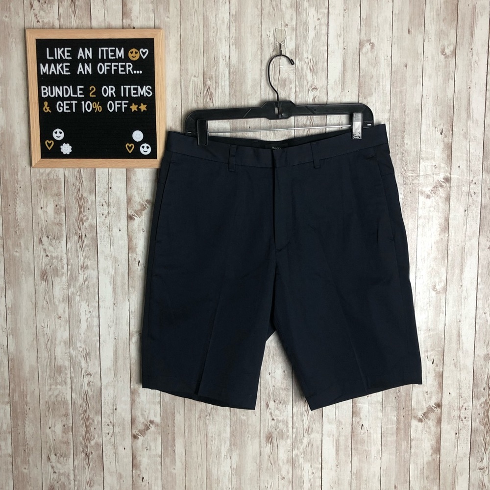 Theory Beck PP Solid Twill Dark Navy Shorts